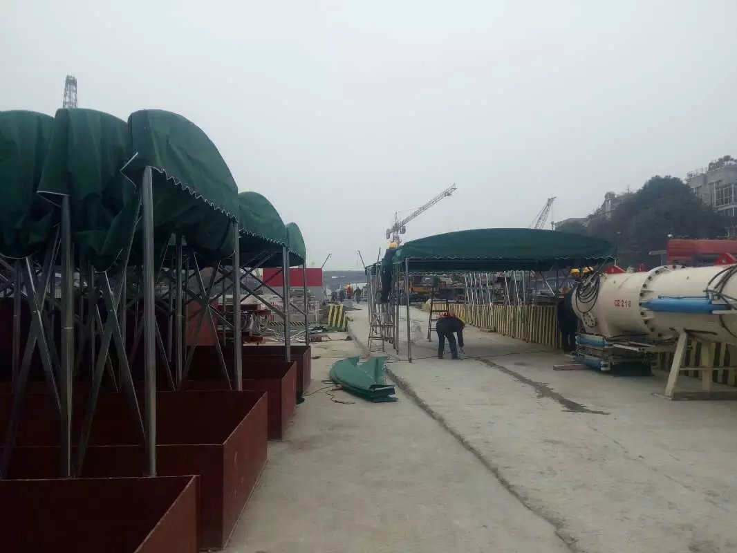 黄梅县黄梅县中铁二十一局工地移动施工棚